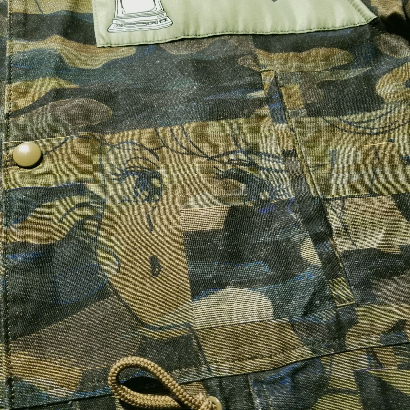 UNDERCOVER 19ss × 魔法の天使クリィミーマミ カモ柄 モッズコート 2