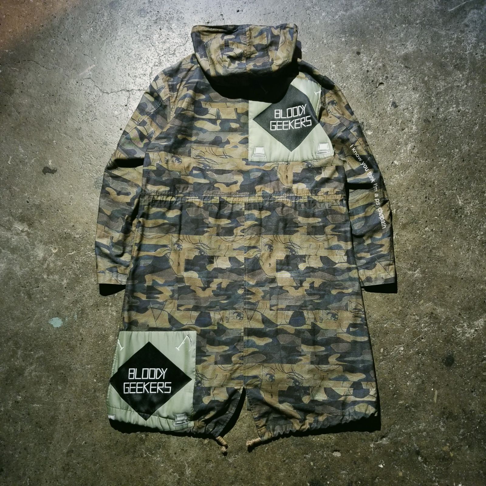 UNDERCOVER 19ss × 魔法の天使クリィミーマミ カモ柄 モッズコート 2