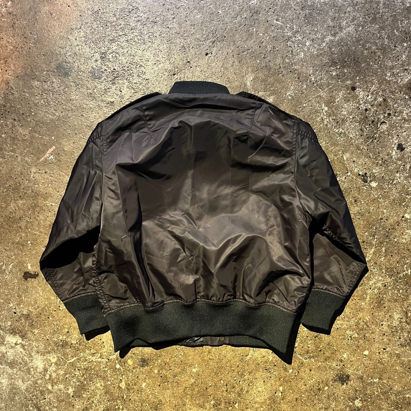 HYKE 23ss TYPE L-2A JACKET S ブラック ハイク フライトジャケット