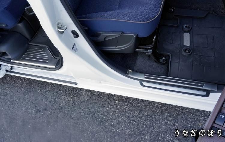 ♥ ダイハツ ムーヴ Move 式 内側スカッフプレート 迎賓ステップ ステンレス製 ドレスアップ 保護パーツ セットC 260106