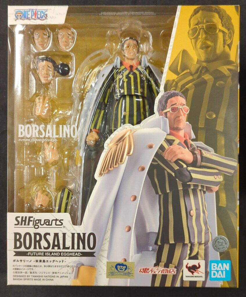 BANDAI SPIRITS S.H.Figuarts ボルサリーノ -未来島エッグヘッド- ワンピース