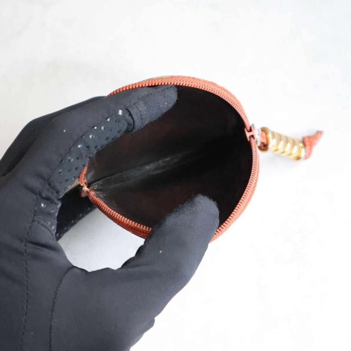 LOEWE ロエベ / ベラスケスコインケース 小銭入れ オレンジ レザー