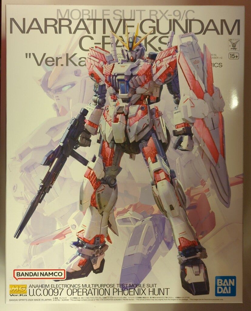 バンダイスピリッツ MG 機動戦士ガンダムNT ナラティブガンダム C装備 Ver Ka