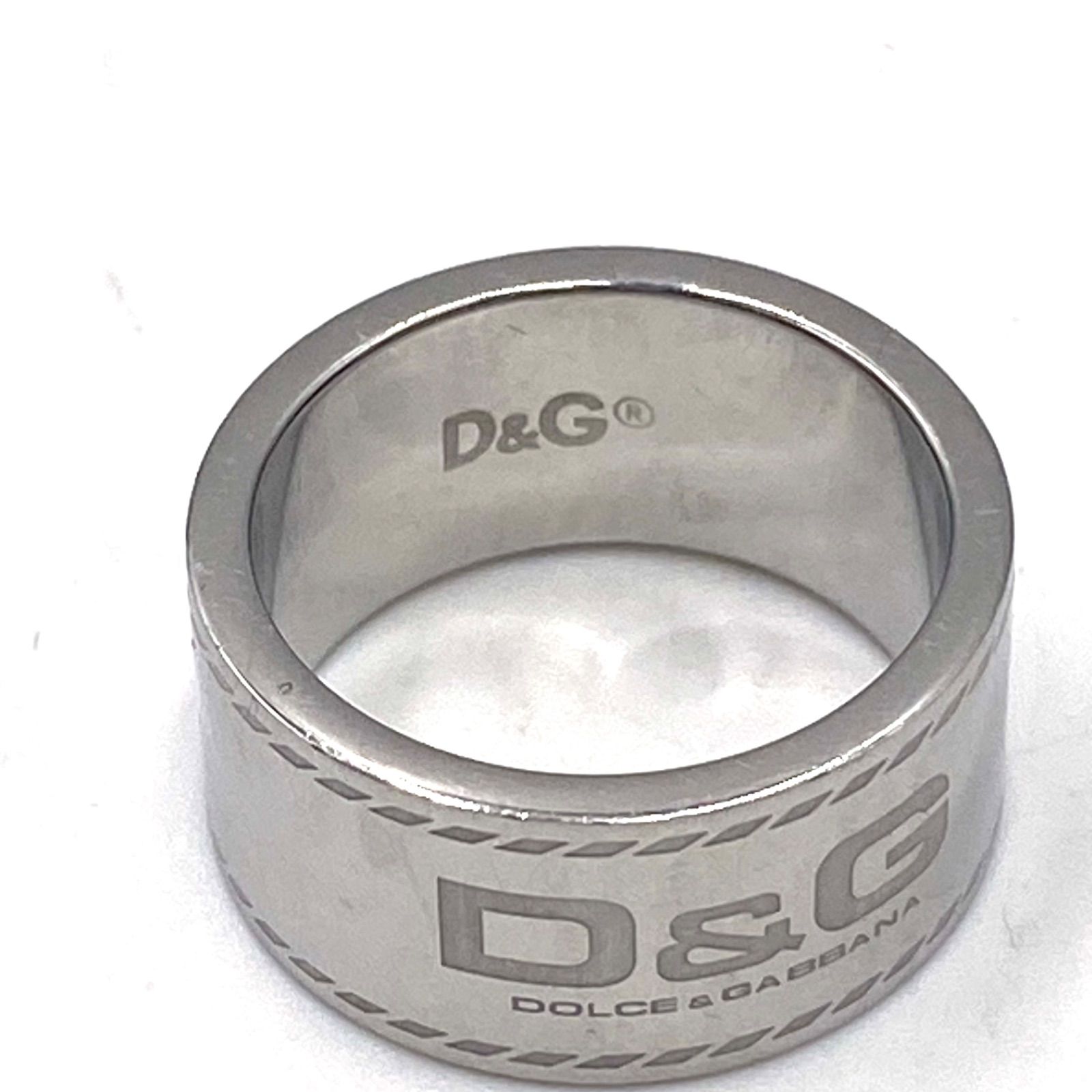 D&G DOLCE&GABBANA ドルチェアンドガッパーナ リング 指輪 ロゴ