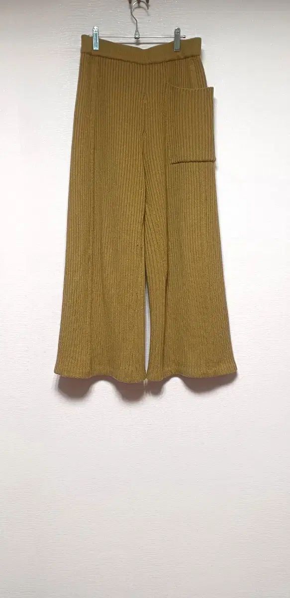 ハンサムシステムカシミア100ワイドニットズボン66