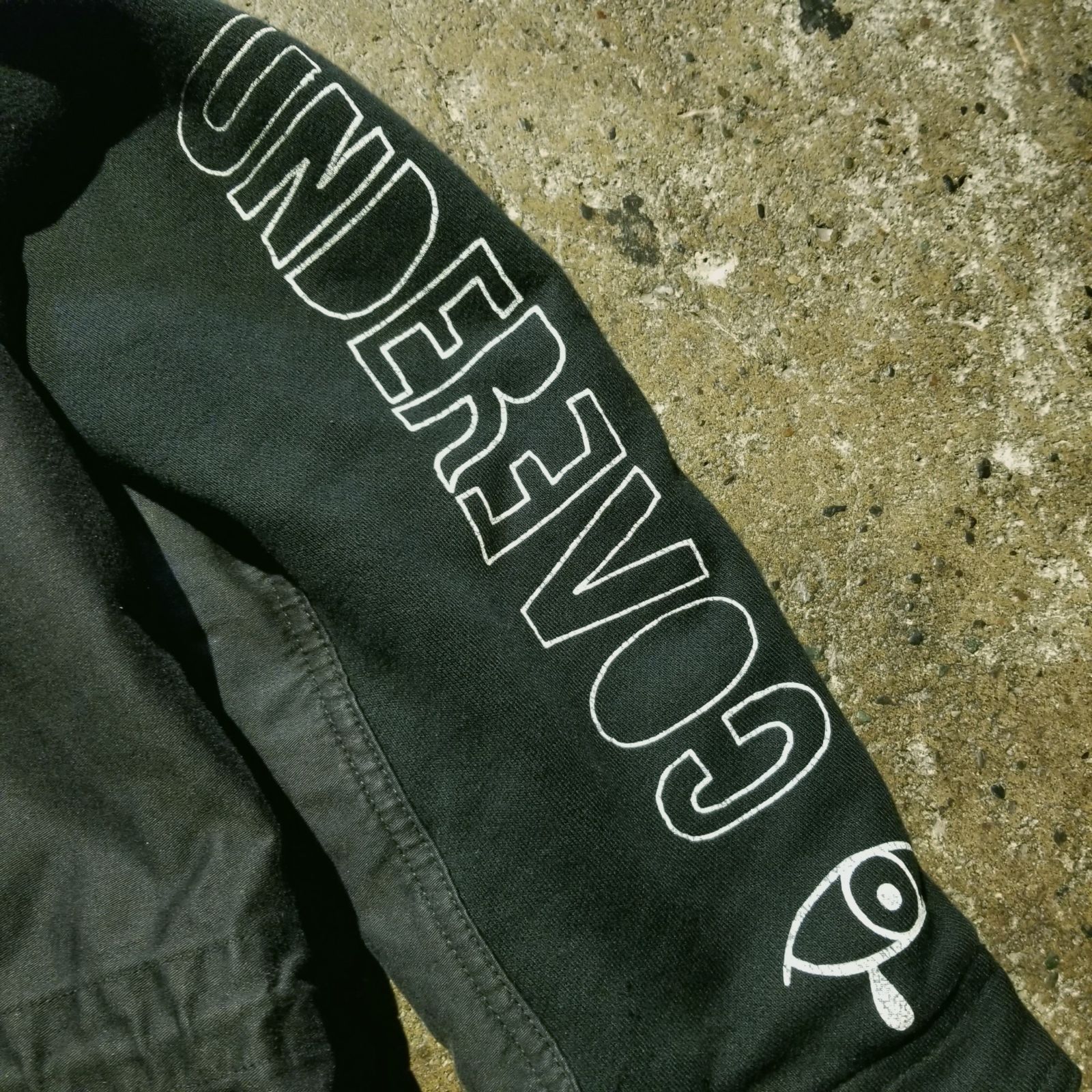 UNDERCOVER 14aw ライナー付き 袖切替モッズコート ロゴ 1 アンダー