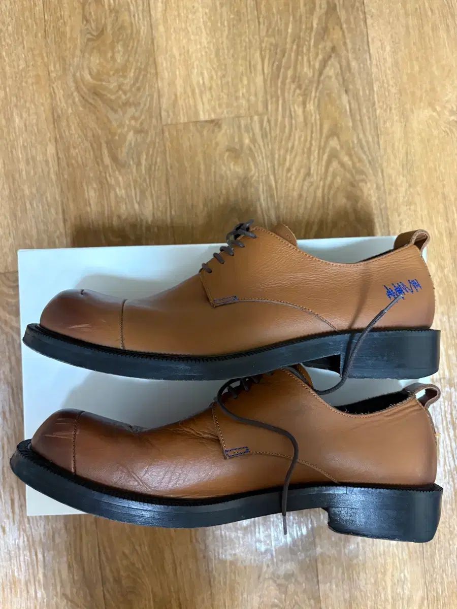  ADER ERROR Curve DB 02 Brown ダービーシューズ サイズ44 ローファー ブーツ 革靴