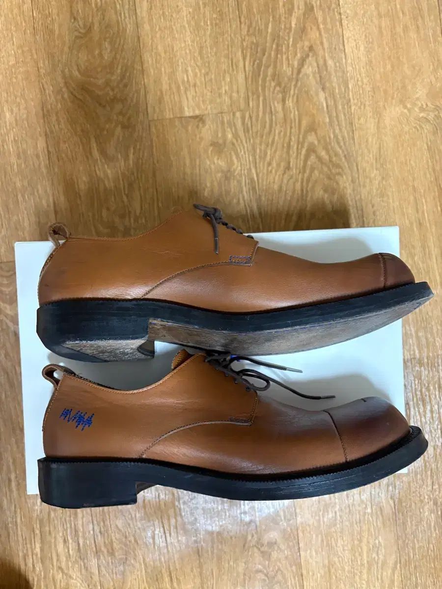 ADER ERROR Curve DB 02 Brown ダービーシューズ サイズ44