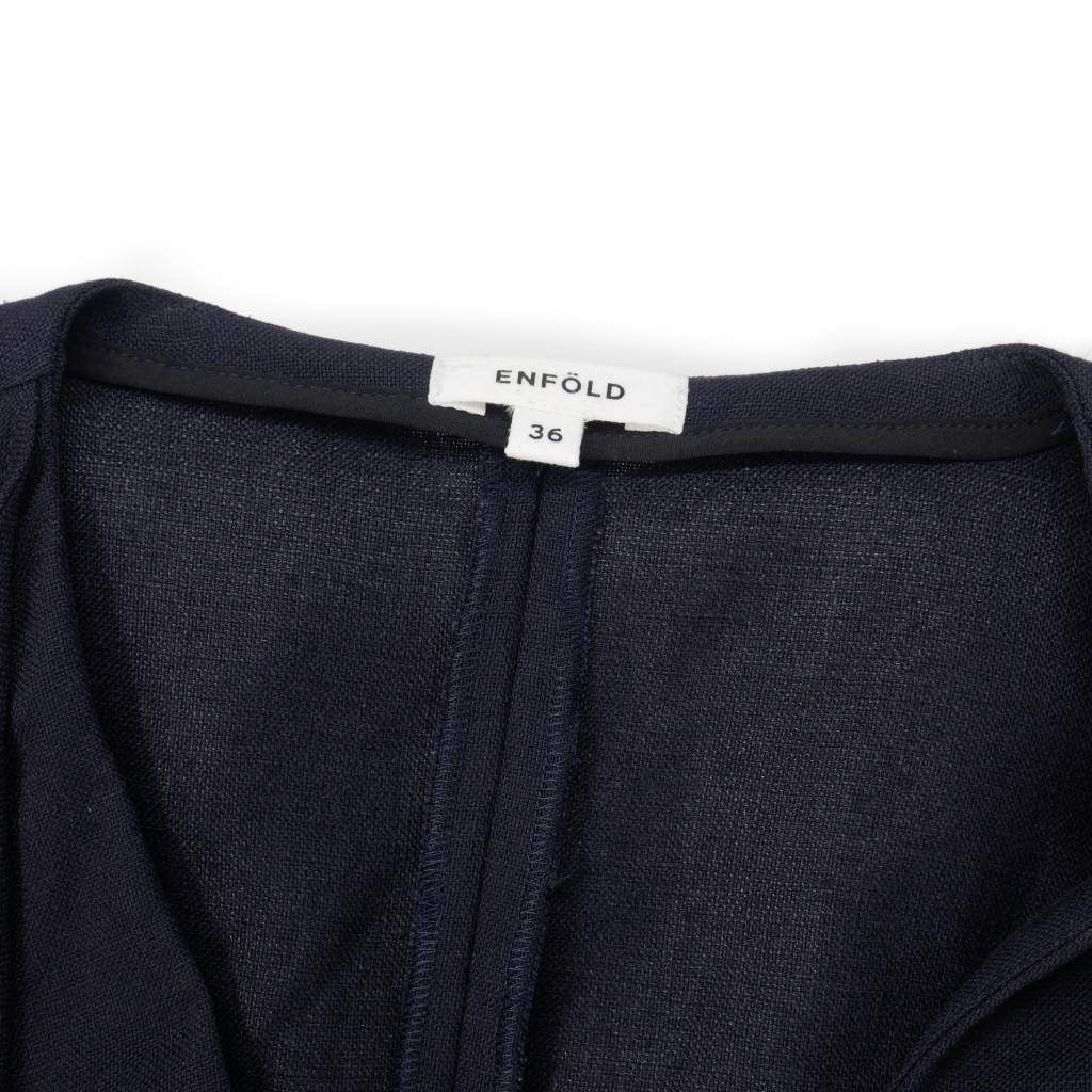 ENFOLD エンフォルド ノースリーブ ロングワンピース アシンメトリー エンフォルド ENFOLD アシンメトリー ノースリーブ ワンピース ロング