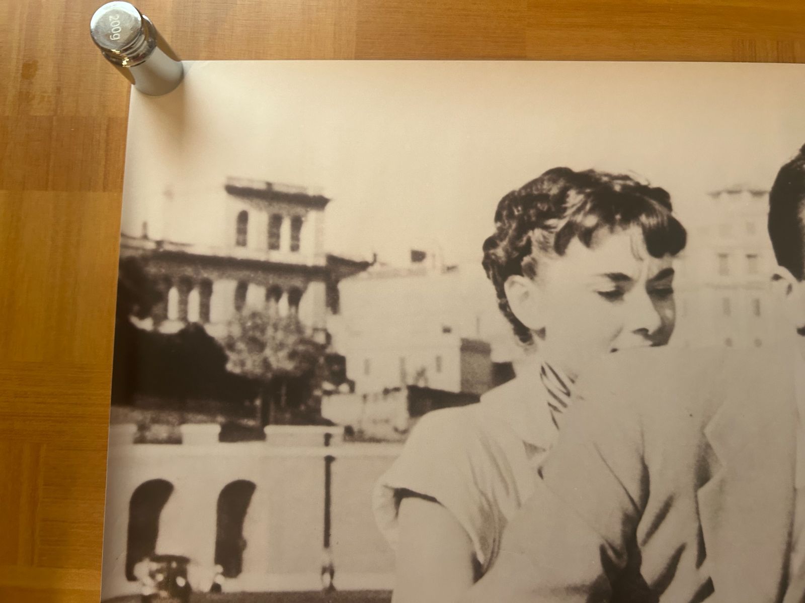 美術品・アンティーク・コレクション ローマの休日 Roman Holiday オードリー・ヘプバーン / 1988年 ビデオリリース・プロモーション用ポスター B2 JIS サイズ 515x728mm
