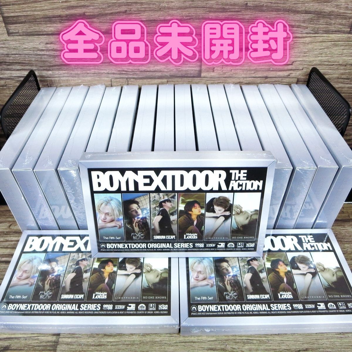 ☆未開封品19点セット☆BOYNEXTDOOR The Action (Frame ver.) ボネクド