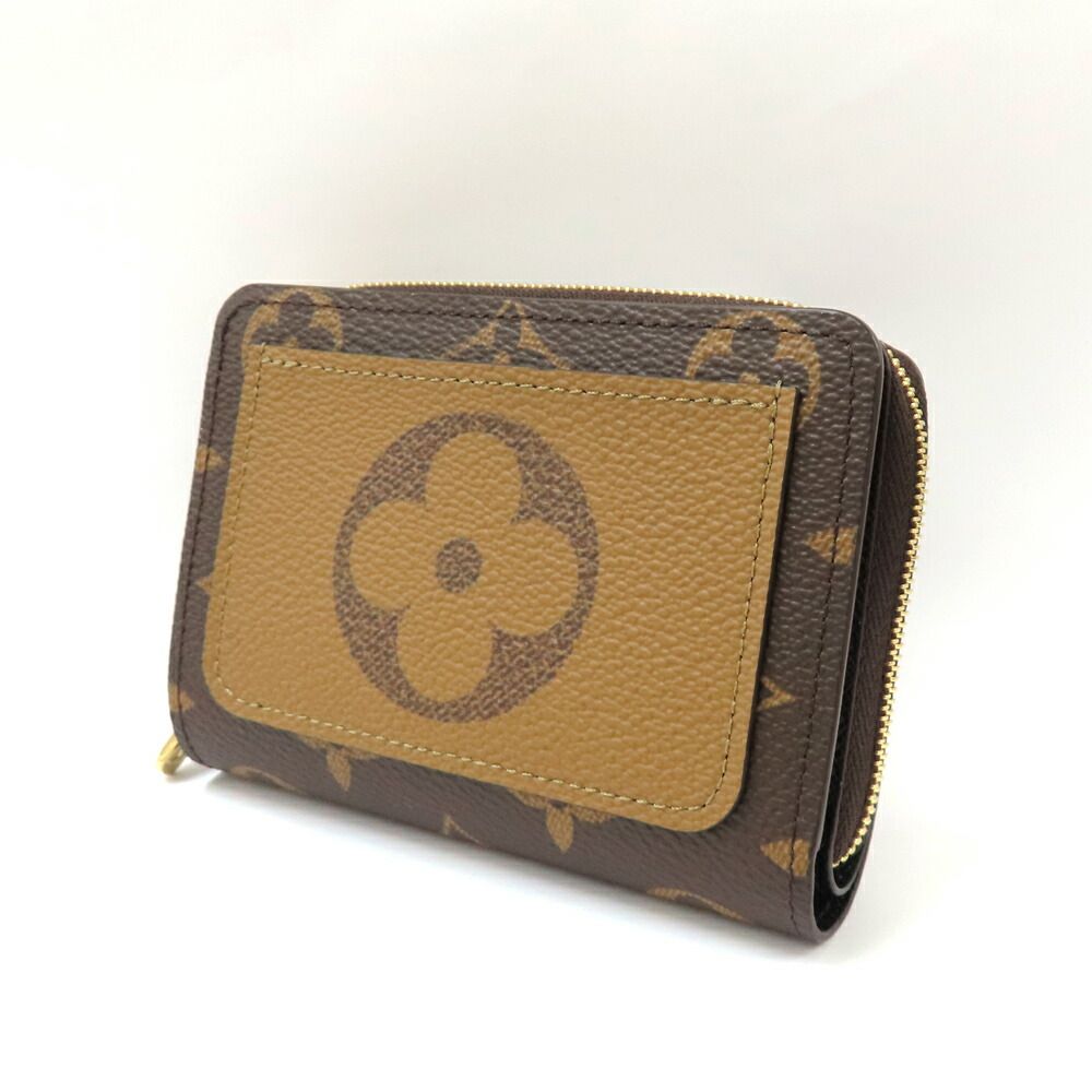 名古屋 ルイヴィトン モノグラムリバース ポルトフォイユ ルー M 81461 レディース♥