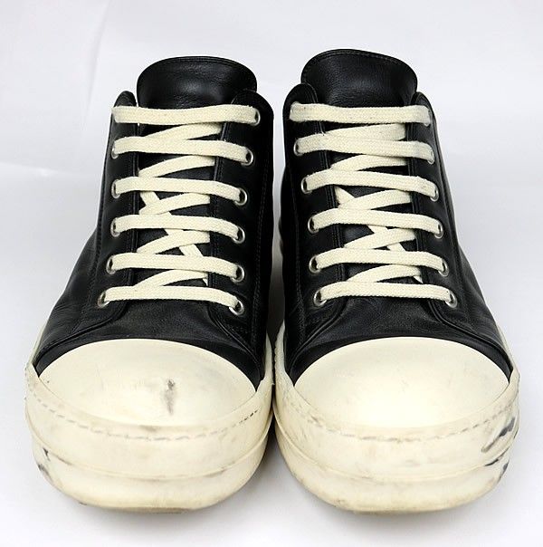 RICK OWENS リックオウエンス LOW SNEAKS ローカット スニーカー メンズ size 42 黒 101614