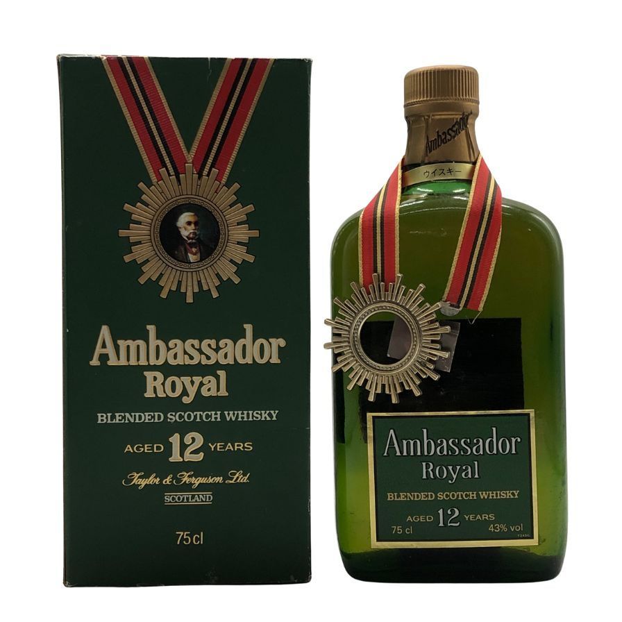 アンバサダー ロイヤル 12年 750ml 43%【K0】 - メルカリ