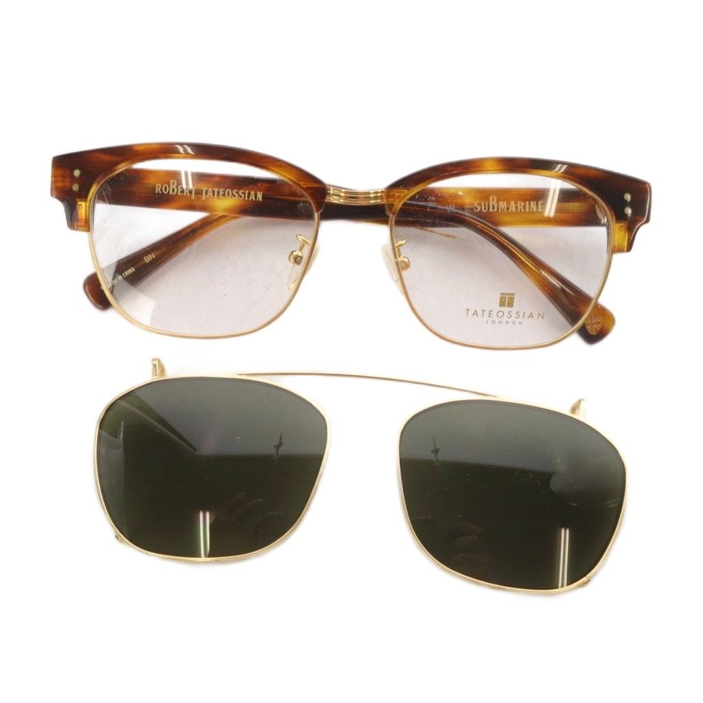 売り切り‼︎ロバートタテオシアン☆2wayサングラス TATEOSSIAN（タテオシアン）の「TATEOSSIAN / 2WAYメガネ＆サングラス