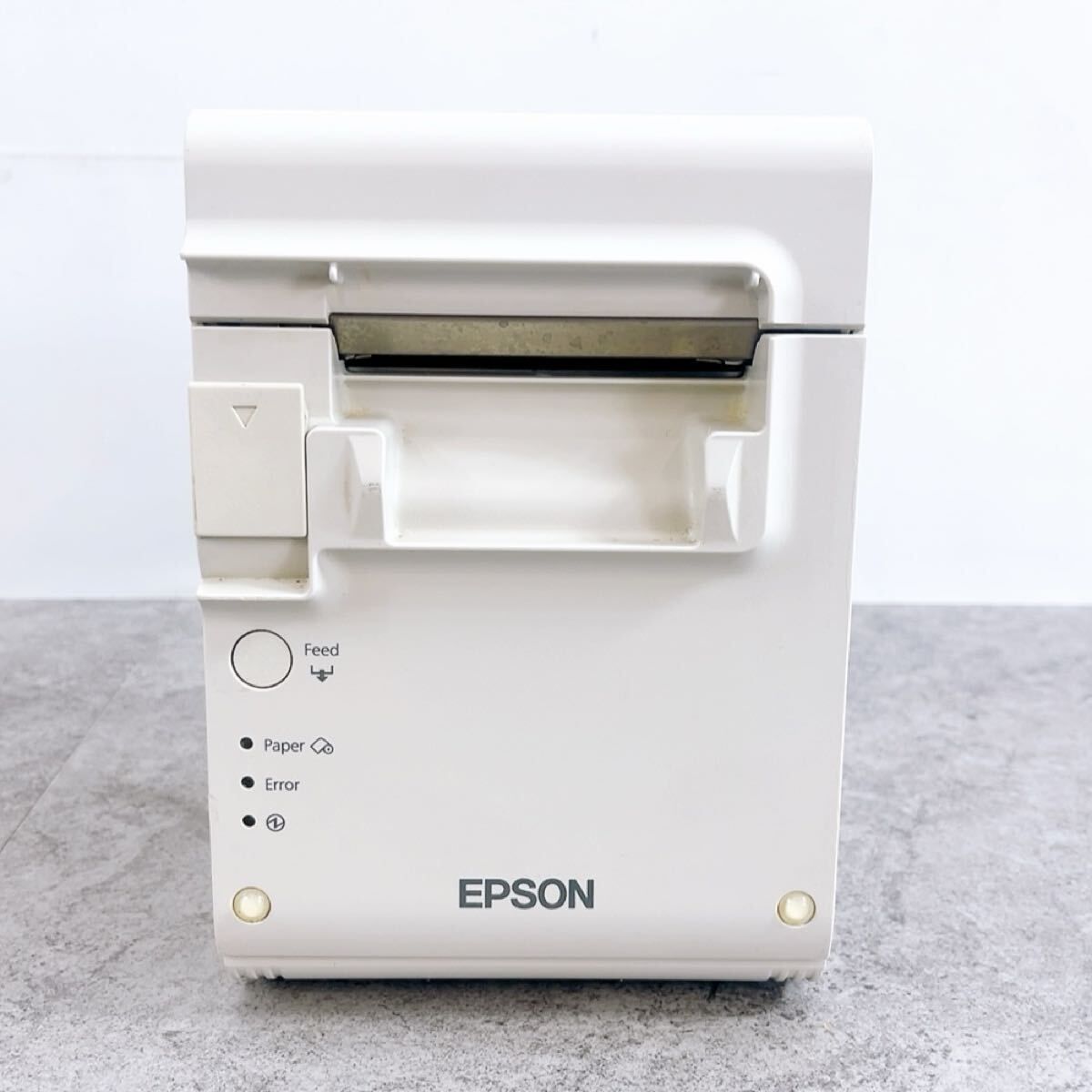 H-320 EPSON レシートプリンター TM-T90KP M313B ホワイト 動作品