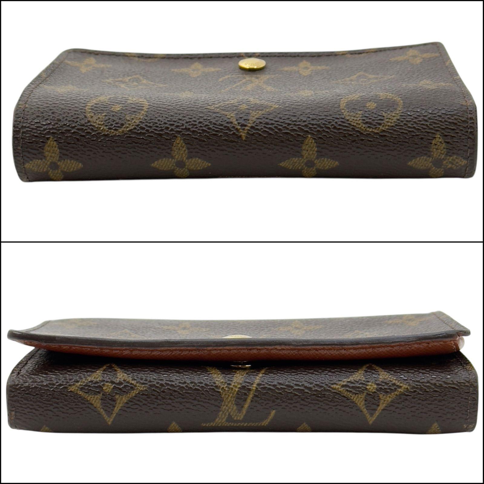 美品 LOUIS VUITTON ルイヴィトン モノグラム ポルトモネ ビエ