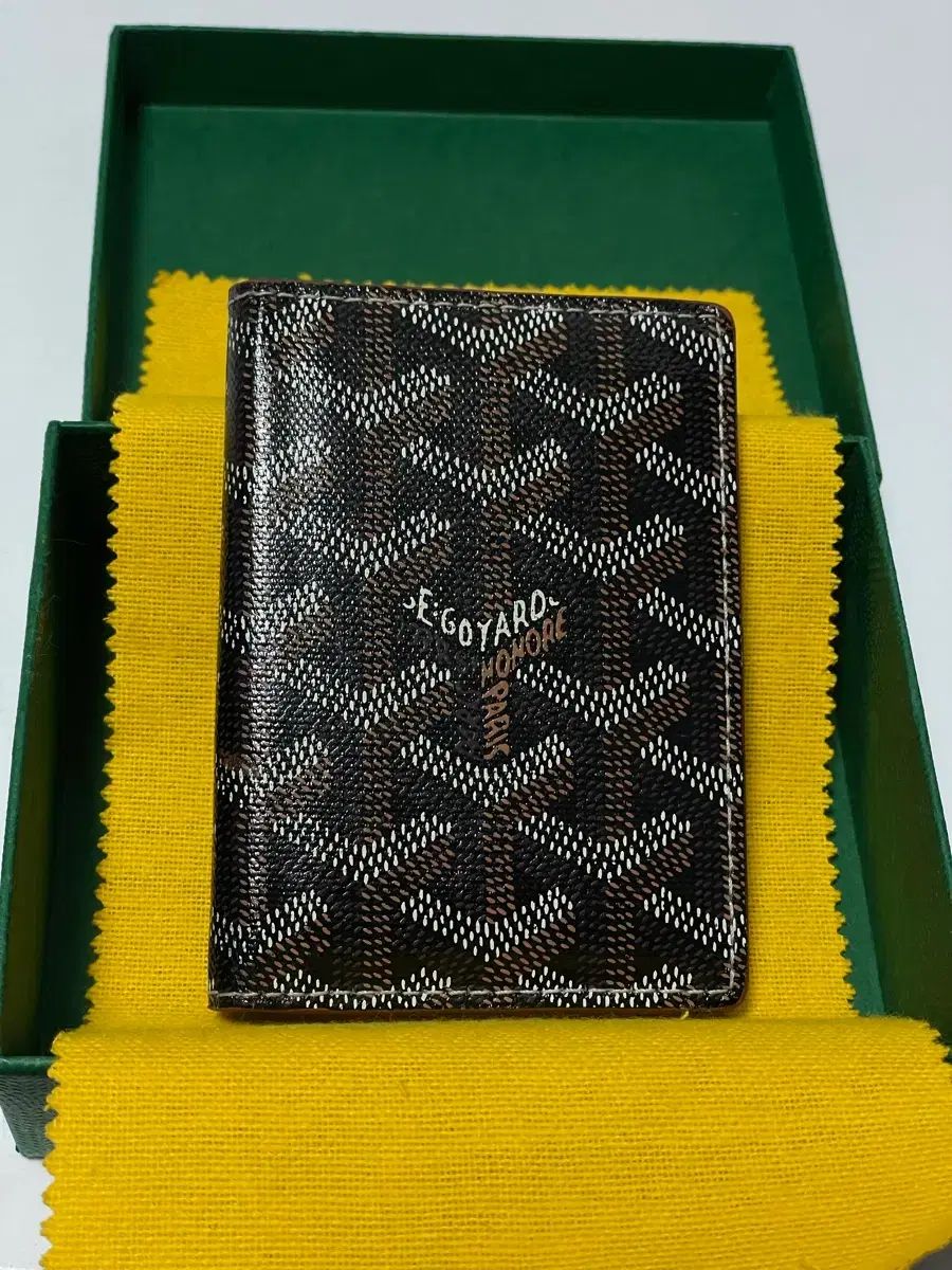 ゴヤール サンマルク カード ホルダー ブラック タン