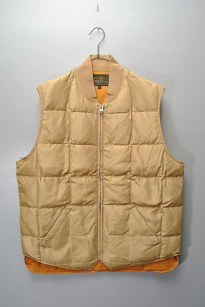 Eddie Bauer Black Tag Collection Downlight Canadian Vest エディーバウアー ブラック タグ コレクション カナディアン ベスト カーキ XL