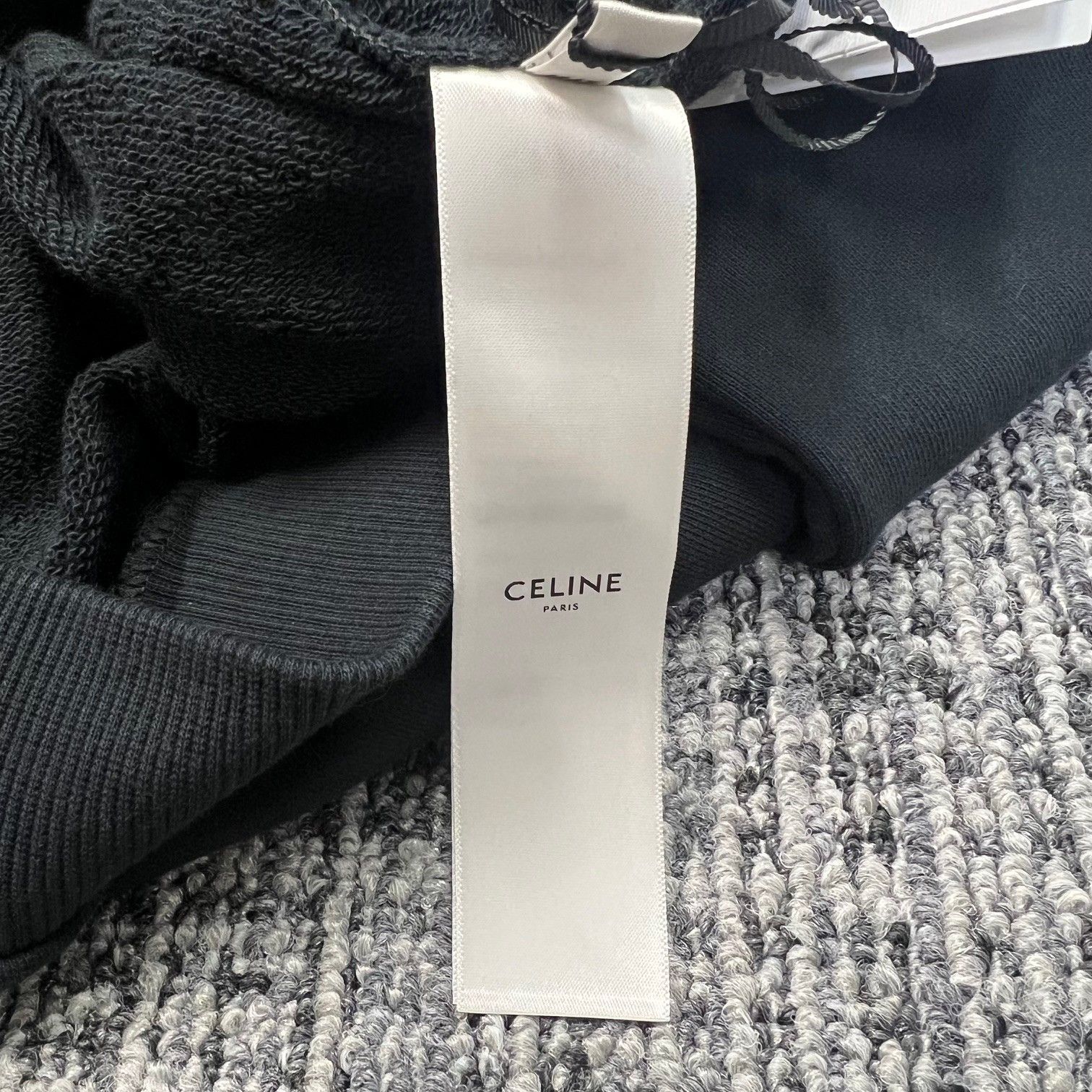 ルーズコットンロゴフーディ