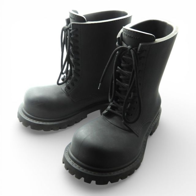 23 aw STEROID BOOTS FULL EVA サイズ42 717807 箱有 バレンシアガ ステロイドブーツ フル エヴァ ハイカット