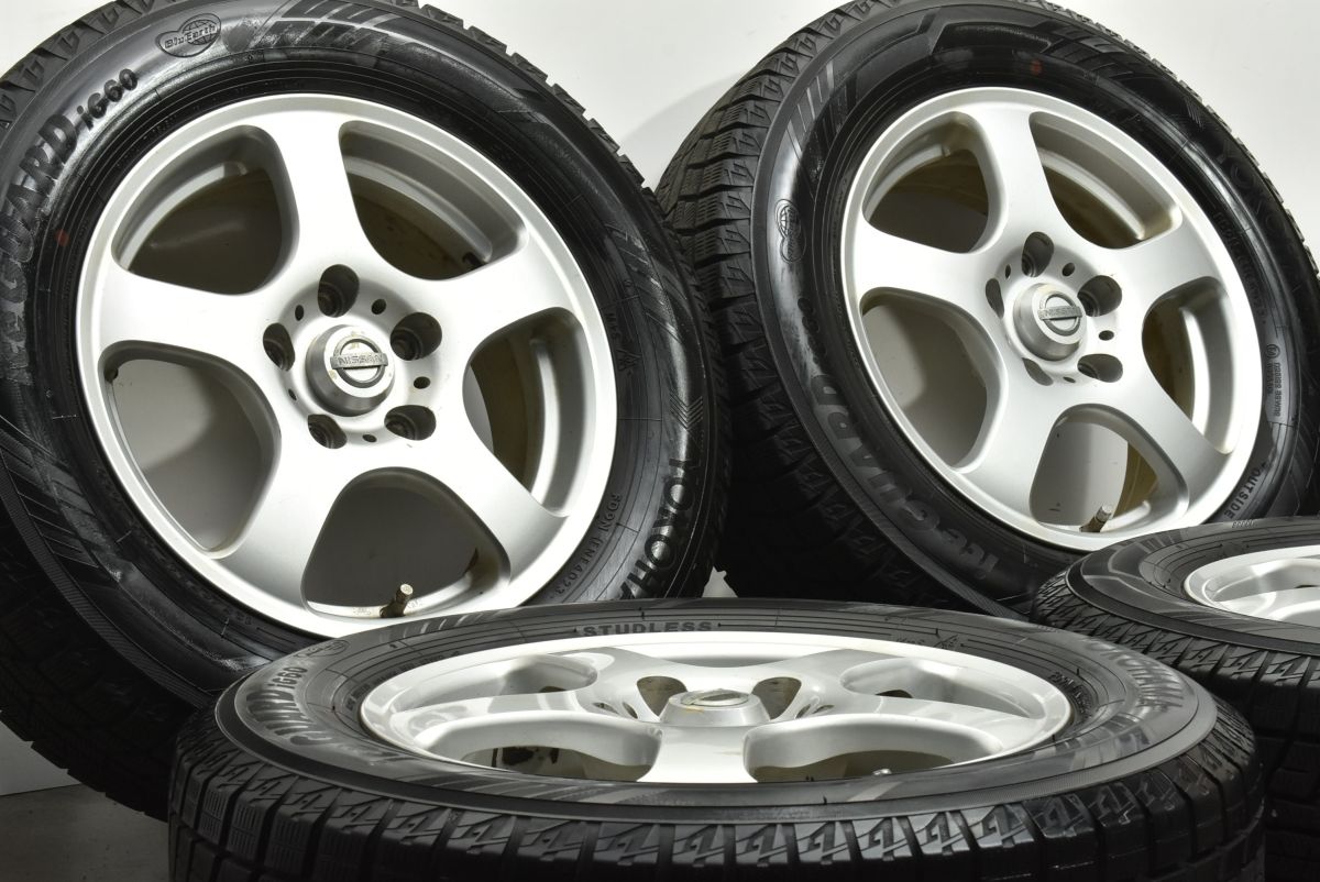 バリ溝 ニッサン セレナ OP 15 in 6 J 45 PCD 114.3 アイスガードiG 60 195|65 R シルフィ ティーノ P 12プリメーラ ラフェスタ 4本