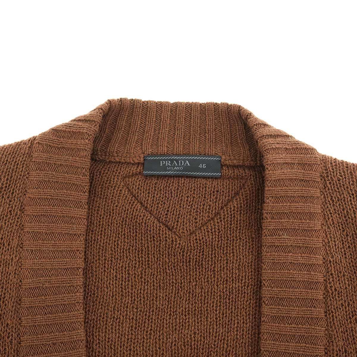 PRADA プラダ 22SS オーバーサイズ カシミヤニットカーディガン UMG109 