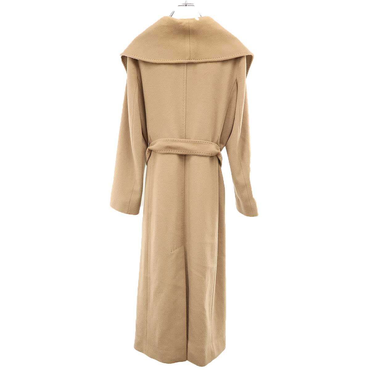 Max Mara Studio マックスマーラ ステュディオ ウールベルテッドコート 