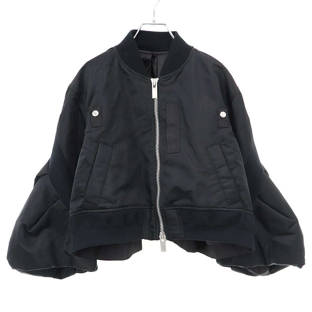 sacai サカイ 23SS Nylon Twill Blouson バルーンスリーブナイロン