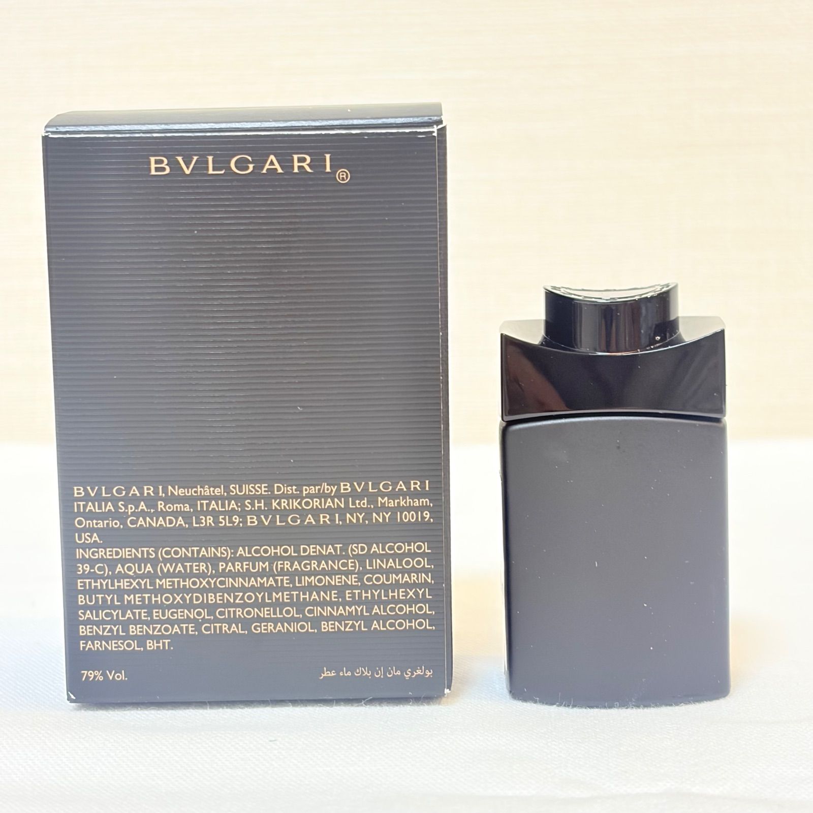 新品未使用 BVLGARI MAN IN BLACK eau de parfum ブルガリ マン イン