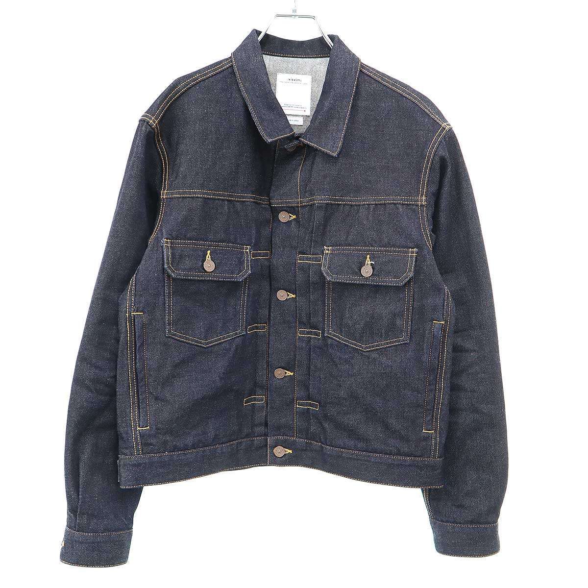 visvim ビズビム 24 AW SS 101 JKT デニムジャケット インディゴブルー 3