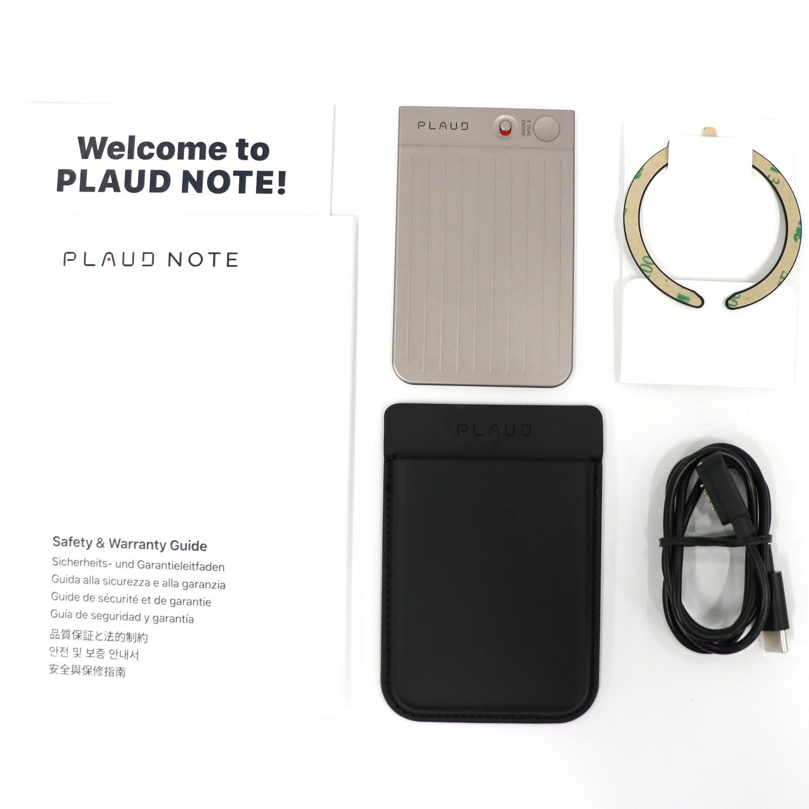 PLAUD NOTE AIボイスレコーダー pld 64 g sr スターライト A