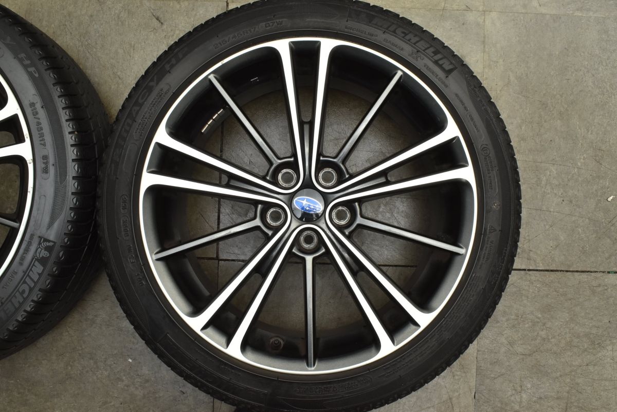  交換用に スバル ZC 6 BRZ Sグレード 前期 17 in 7 J 48 PCD 100 プライマシーHP 215|45 R レガシィ インプレッサ ZN 86 プリウス 17インチ タイヤ ホイールセット
