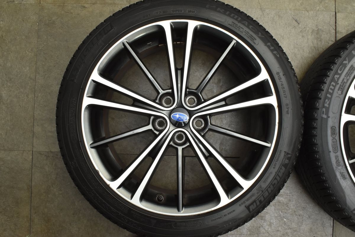 交換用に スバル ZC 6 BRZ Sグレード 前期 17 in 7 J 48 PCD 100 プライマシーHP 215|45 R レガシィ インプレッサ ZN 86 プリウス