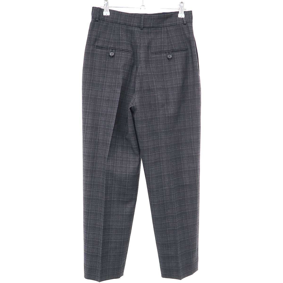 Christian Dior クリスチャンディオール ウールチェック3Bジャケット