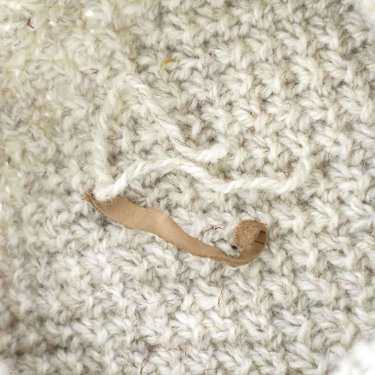 Isabella Stefanelli イザベラステファネリ 21AW Irish wool-hand