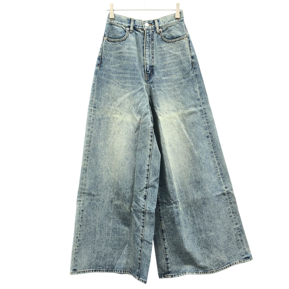 CLANE クラネ WIDE DENIM PANTS ワイドデニムパンツ 12111-7352 インディゴ 1