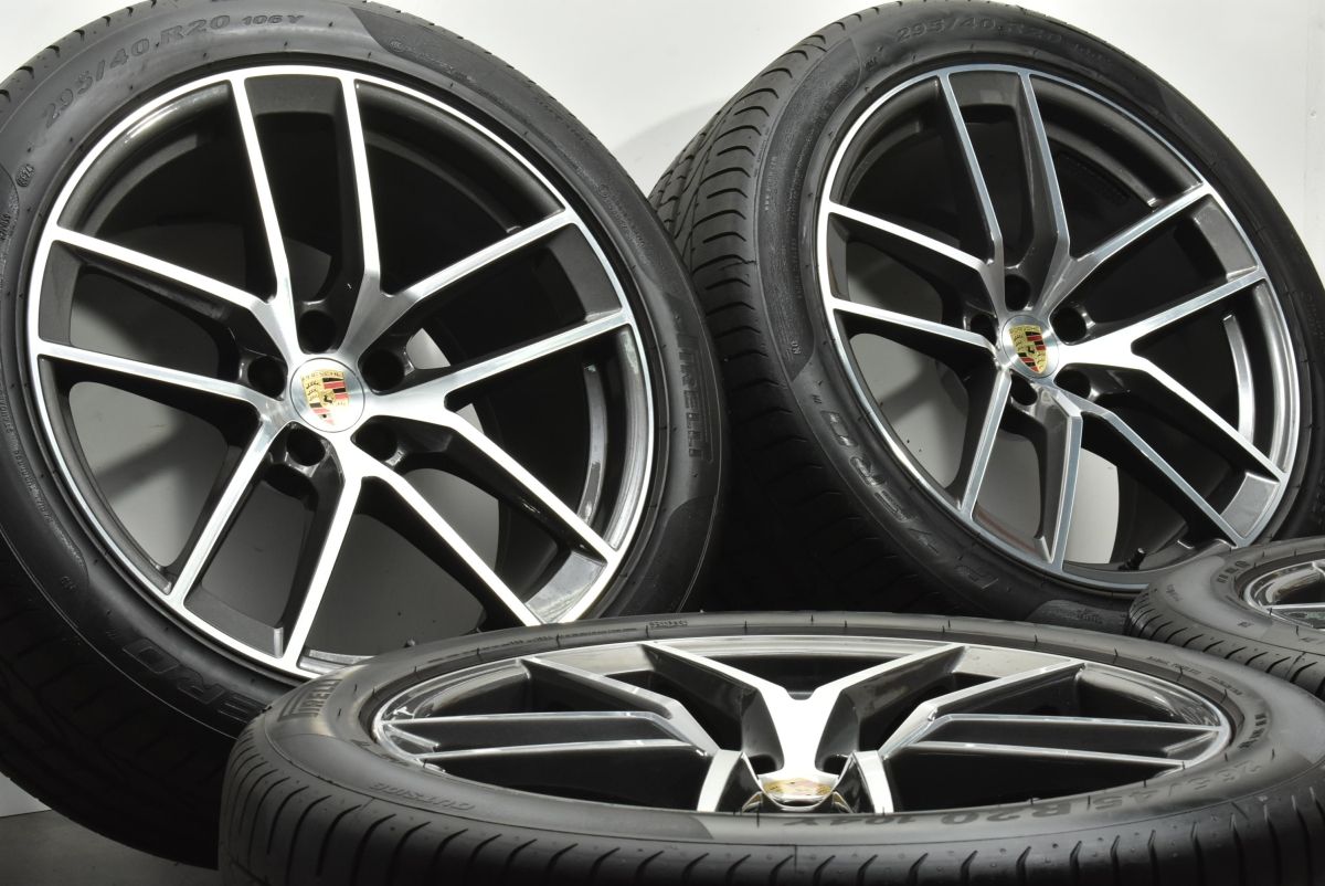 ポルシェ 95 B マカンS 20 in 9 J 26 10 19 PCD 112 P ZERO 265 45 R 295 40 T GTS ターボ 正規