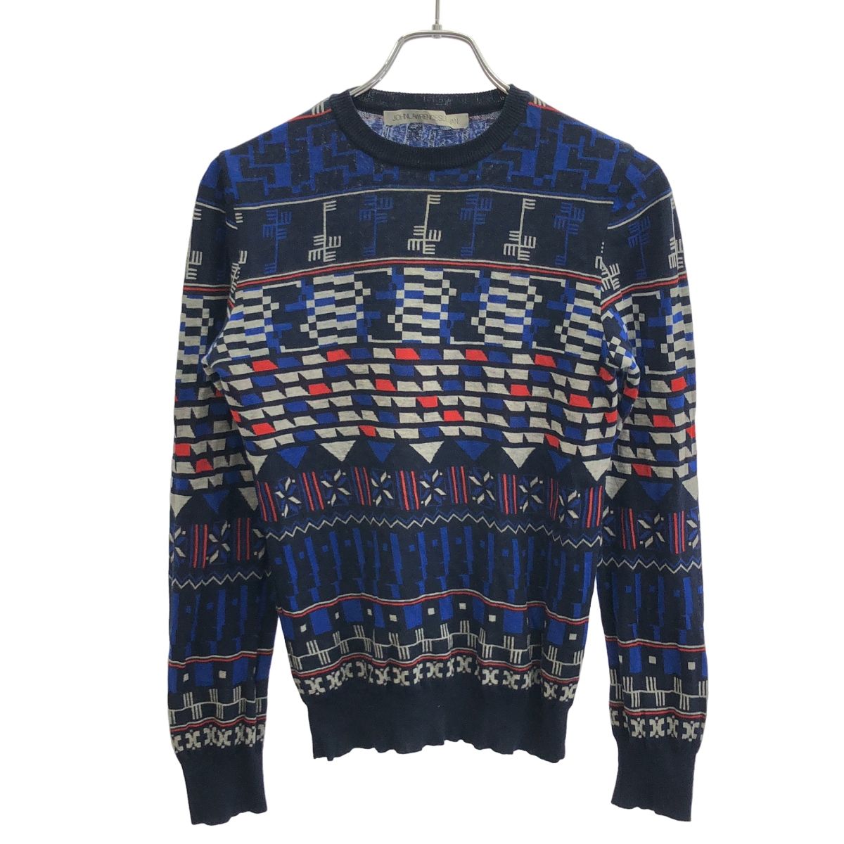 JOHN LAWRENCE SULLIVAN ジョン ローレンス サリバン 総柄コットン