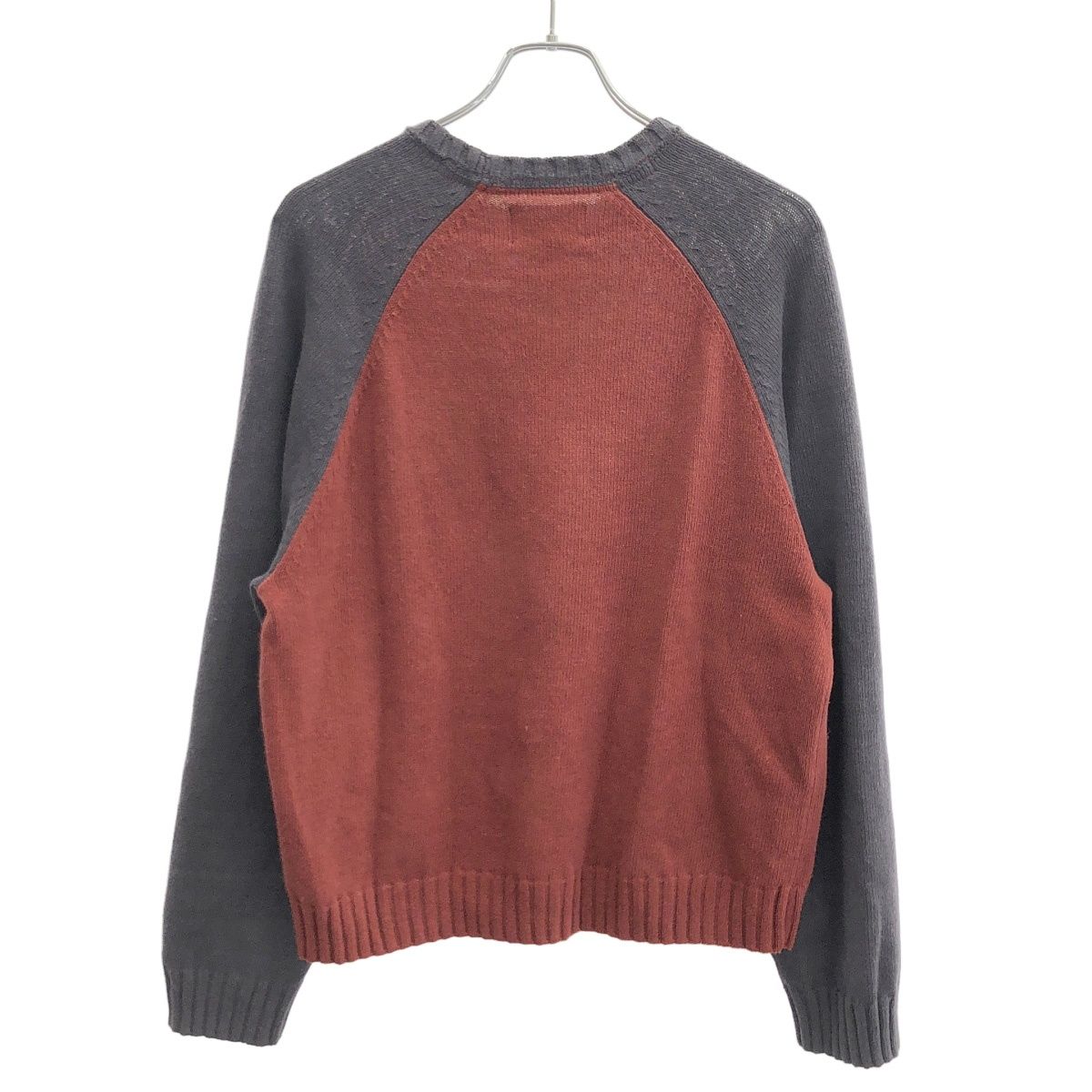 Stussy ステューシー 25SS Colorblocked Raglan Knit Crew コットン