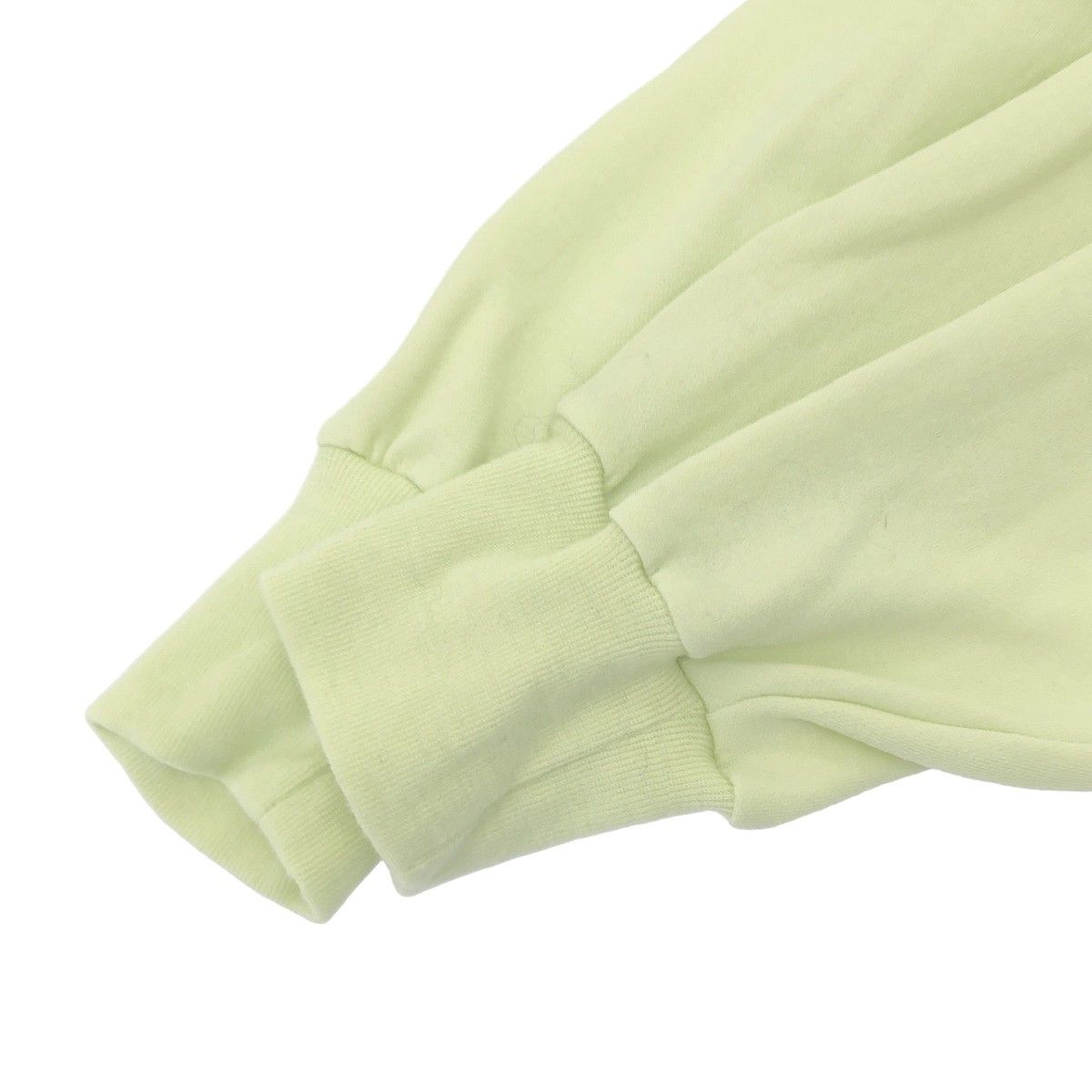 AURALEE スウェット ライムグリーン AURALEE オーラリー 25AW LIGHT WOOL SWEAT P/O ライトウール