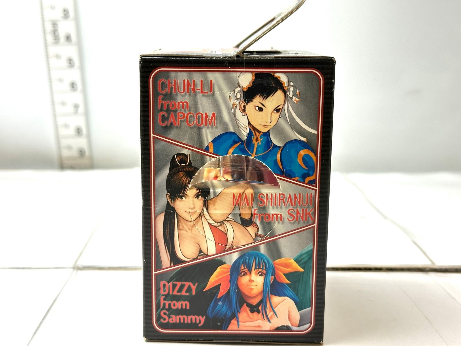 SNK VS CAPCOM ポケットフィギュア 全12種 ★未開封新品★希少★ カプコン/SNK/Sammy コレクションフィギュア ディズィー 赤 GUILTY