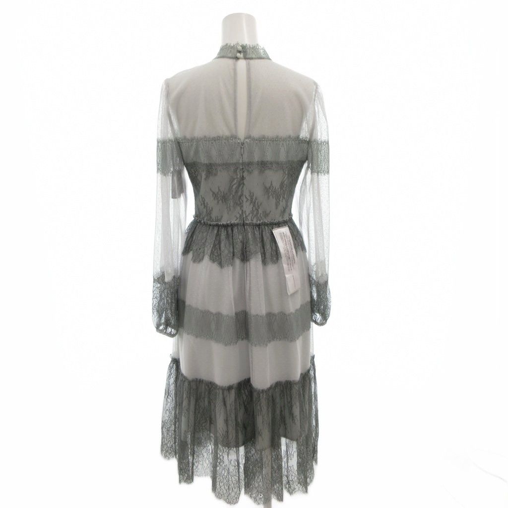 【中古】未使用品 ビーシービージーマックスアズリア BCBGMAXAZRIA タグ付き ワンピース 2 マキシ ロング レース ビーシービージーマックスアズリア BCBGMAXAZRIA タグ付き ワンピース