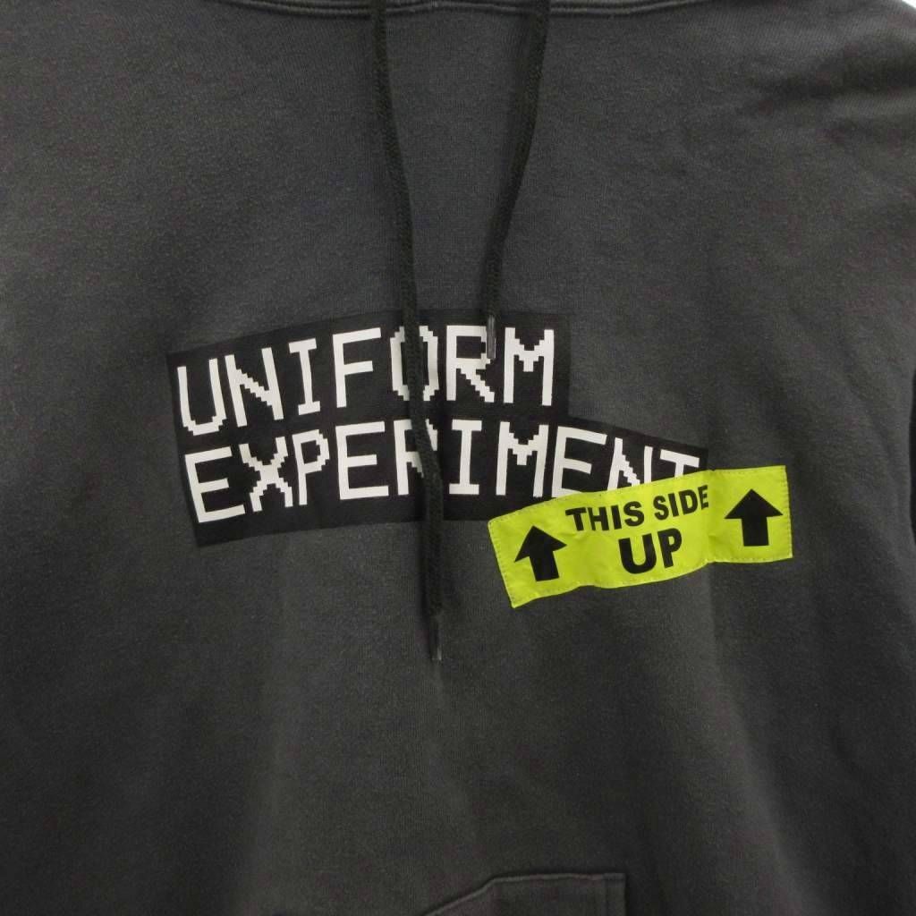 ユニフォームエクスペリメント uniform experiment BAGGAGE TAG HOODIE