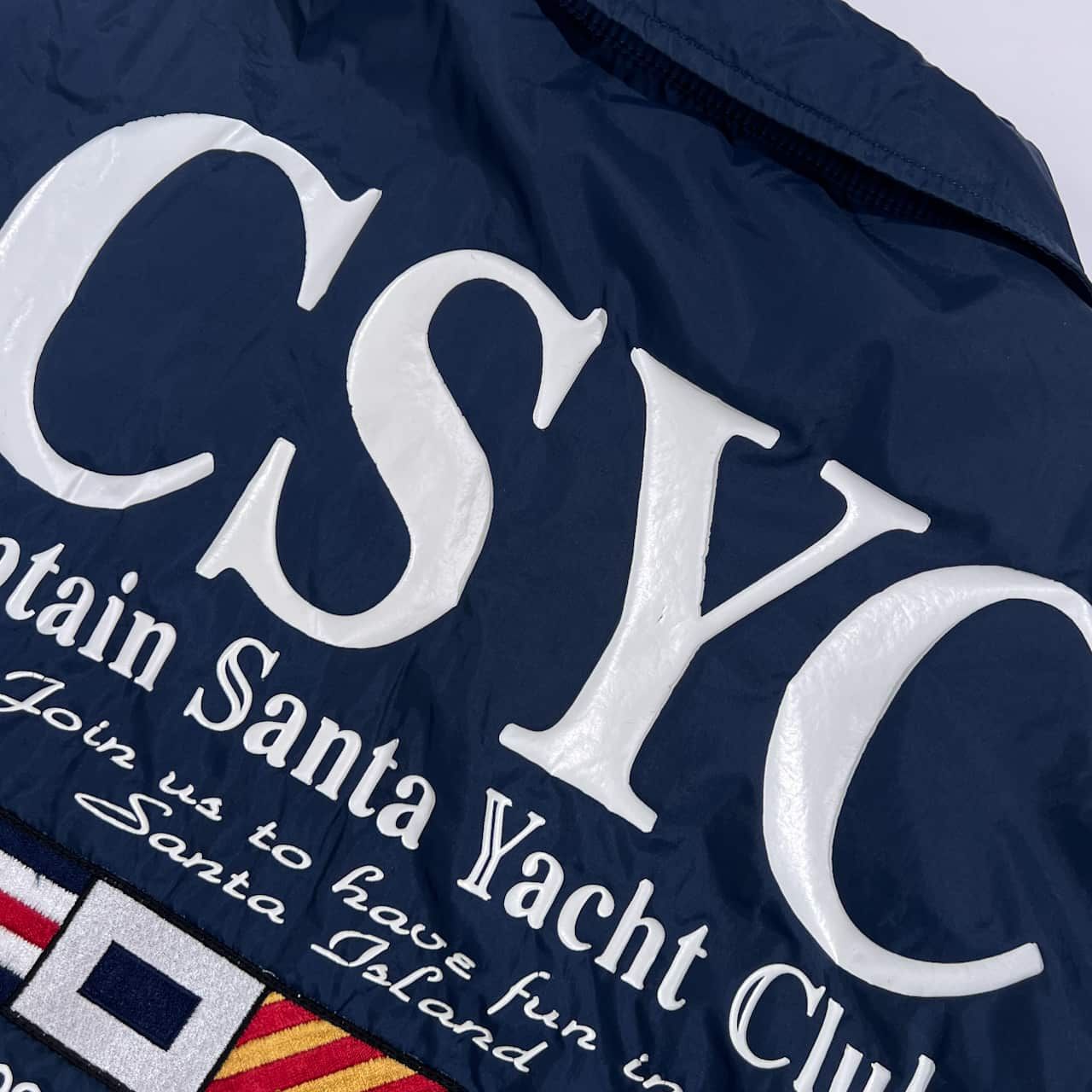 CAPTAIN SANTA キャプテンサンタ プリント 刺繍 コーチジャケット M