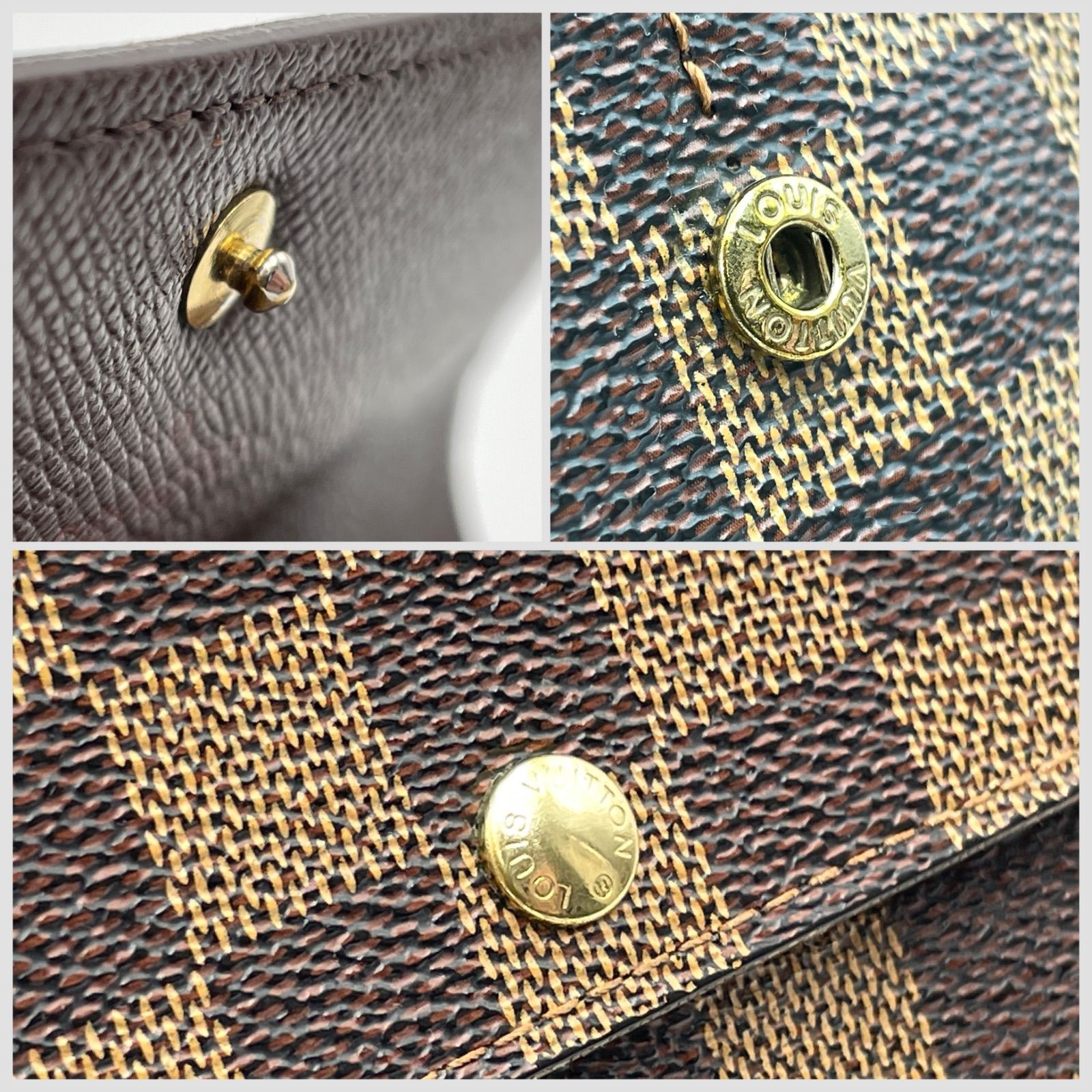 Louis Vuitton ルイヴィトン / ダミエ / ポシェット ポルトモネ 