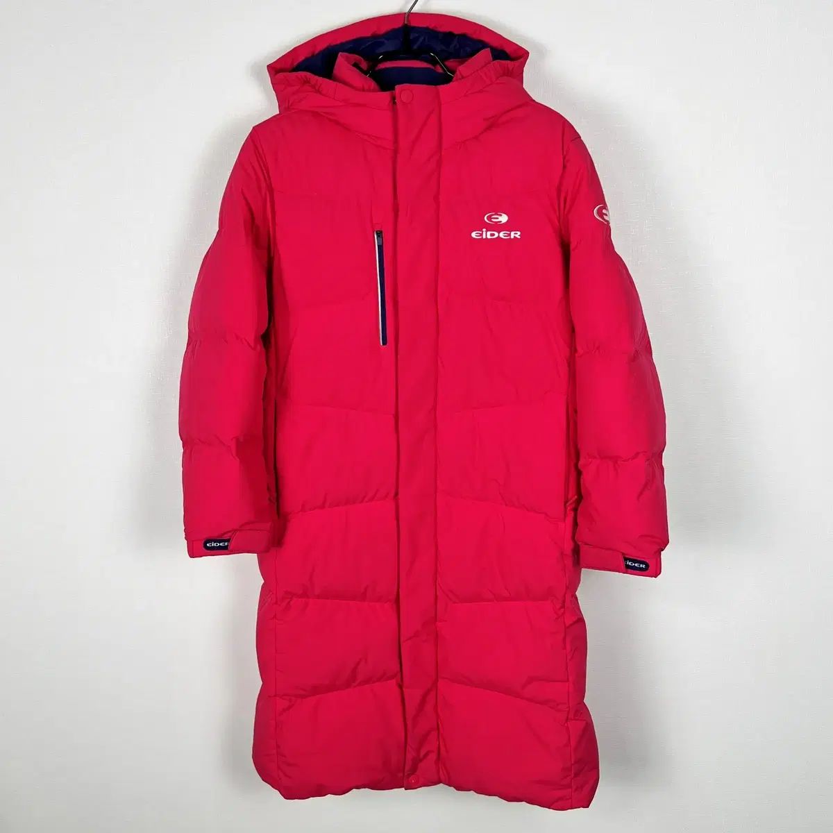EIDER ダウン ピンク ロング アウター キッズ 12 13 155 ラデン