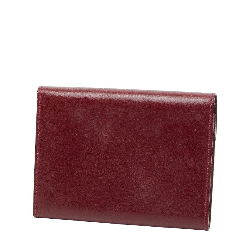 グッチ 031 379 4328 ワインレッド ボルドー レザー レディース GUCCI 1 0247913