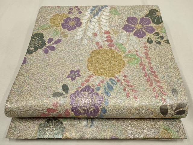 平和屋着物▽六通柄袋帯 辻が花 金銀糸 正絹 逸品 AABE9433wj - メルカリ
