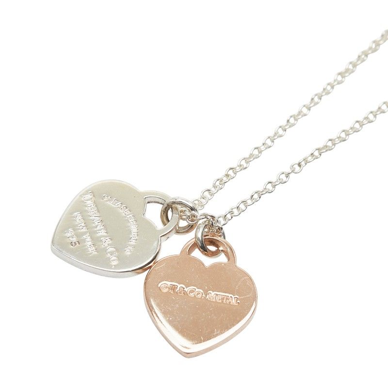 ティファニー リターントゥ ダブルハート SV925 シルバー レディース